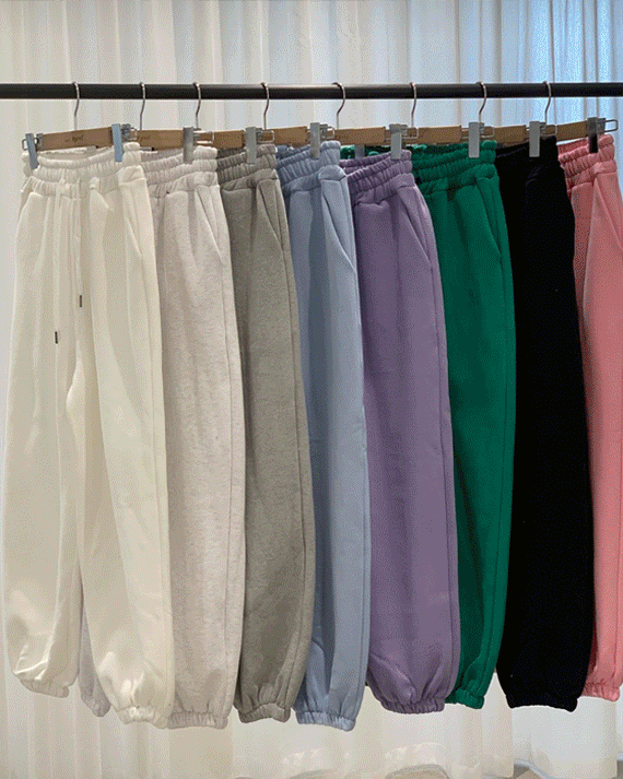 샌프란 양기모 조거 팬츠(8color)